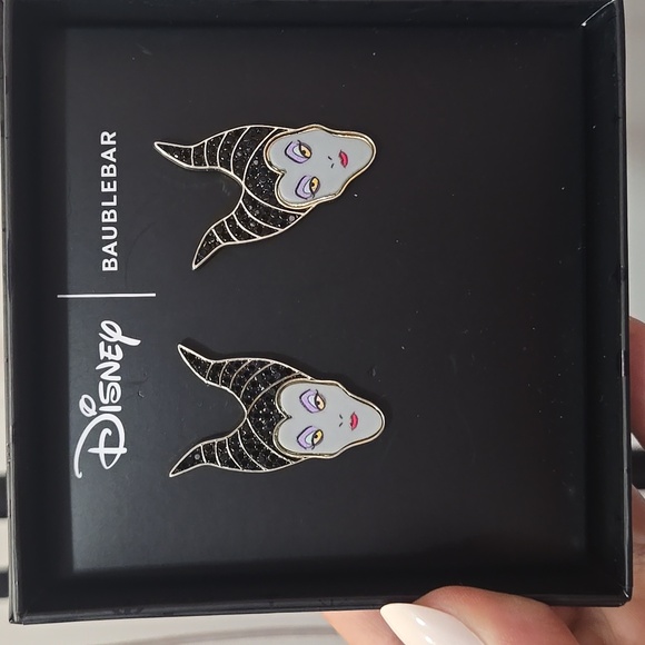 Disney Jewelry - Disney BaubleBar Maleficent Earrings